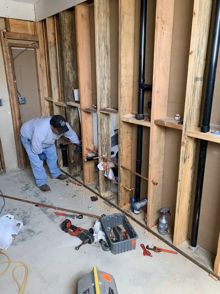 Commercial rough-in plumbing for Gas Line Repair in Shannondoah Estates